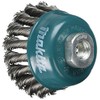 Makita D-24125 Bowl Cup Brush 75 x M10 x 1.5 0.5, Multicolour