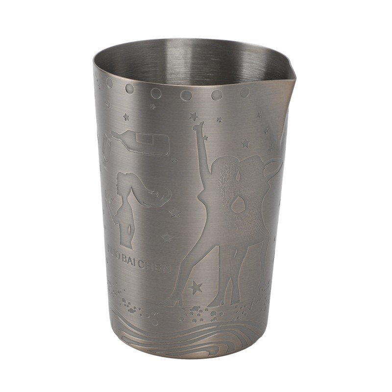 Milk Frothing Pitcher 304 Stainless Steel Rust Proof Multipurpose 840ml