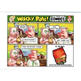 2024 WACKY PACKAGES ANS CHASE WACKY PALS COMICS CARD # 5 BIG MUC SCARCE
