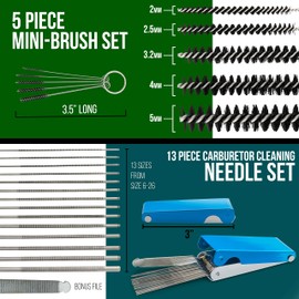 Master Airbrush Cleaning Kit with Cleaning Pot & Solution - Airbrush Cleaner Tools for All Air Brush Models