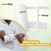 SPORTAXIS Cricket Arm Guard, Dual Strap, Soft Inside Foam, Arm