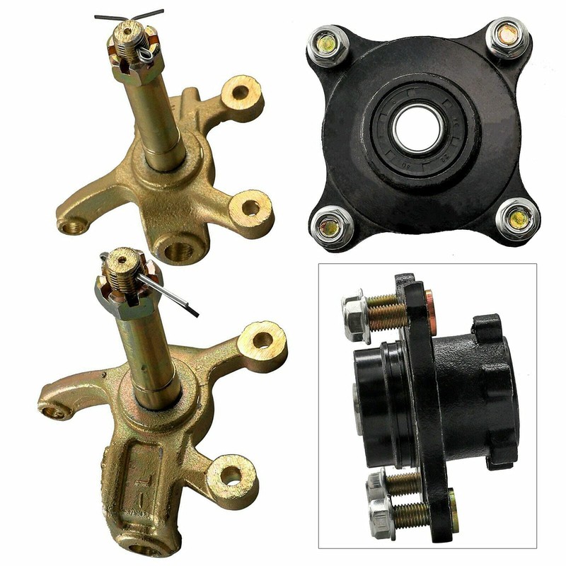 Futchoy 4 Stud Front Brake Disc Wheel Hub with Steering