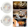2pcs MR11 LED Light Bulbs AC12V 3W 300LM High Brightness