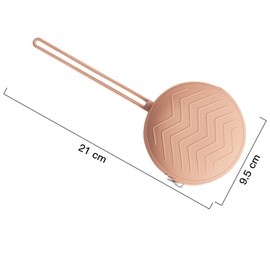 Funda protectora de silicona para chupete, Contenedor de chupete para viajes en casa, actividades al aire libre. (Naranja)