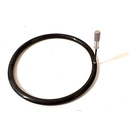 19" Matte Black Titanium Over Stainless Eternity Collar