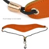 Saxophone Strap Plus Cotton Artificial Leather Adjustable Shoulder Musical Instrument