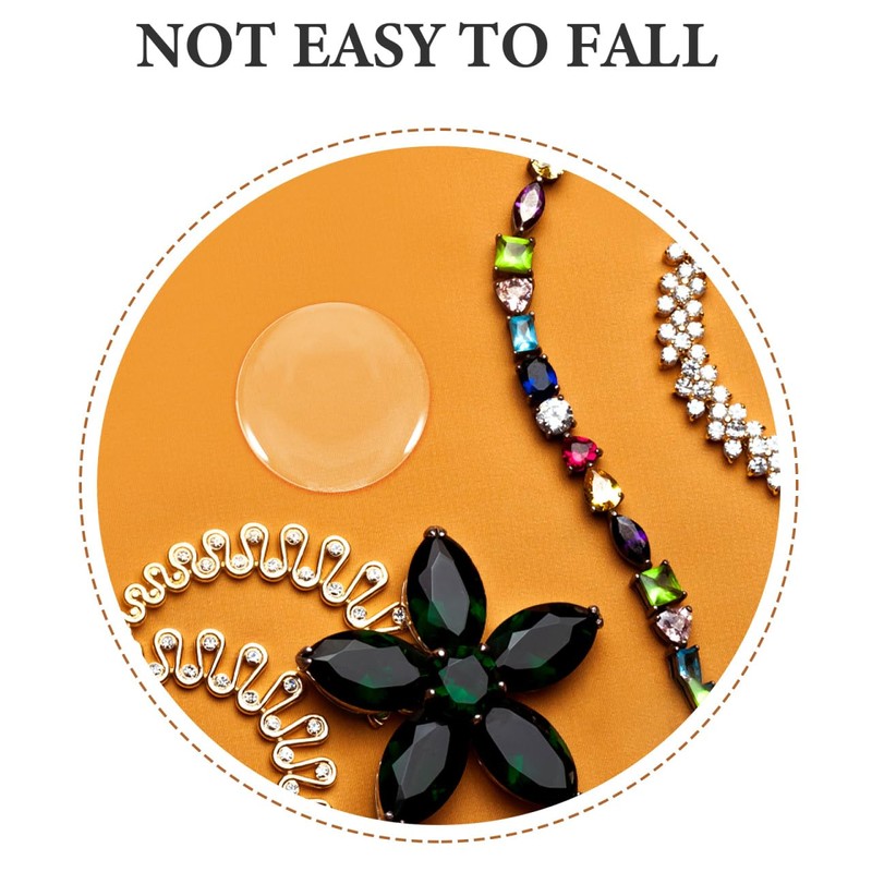 Garneck Pack of 3 Resin Cabochons Time Stickers Resin Sticker
