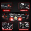 Northlet Headlamp Rechargeable 6Pack, 3000 Lumen Ultra-Light Bright Headlamp Flashlight