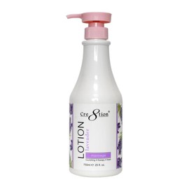 Tori + Mika Creation Lavender Spa Hand & Body Lotion - Non-Sticky lotion - Nourishing Skin Lotion Moisturizer Sensitive Skin From Dryness, Cracked and Flaking Nourishing Skin Lotion 750ml / 25 fl oz