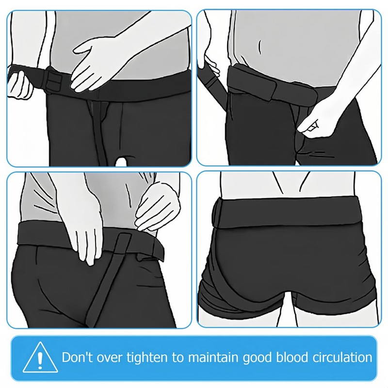 OPVYAEU Hernia Belt for Men and Women - Hernia Bandage