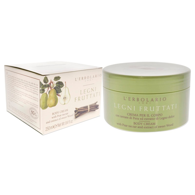 L 'Erbolario Legni Fruttati Body Cream 250 ml