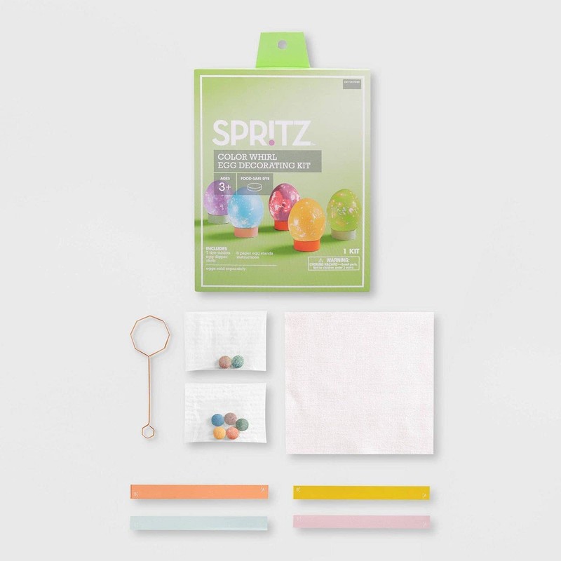 Spritz Deluxe Easter Egg Decorating Kit - Fun Festive Family