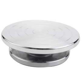 Hausdec 12 / 15 cm Double Face Use a Turntable Aluminium Alloy for Ceramic Clay Sculpture Platform Torsion Tools