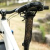 NELboNs Silicone Bicycle Dropper Post Fender, Black, Size L 150-175mm