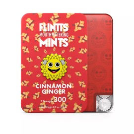 Flintts Mouth Watering Mints - Cinnamon Ginger - F-Strength 300 - Dry Mouth Mint