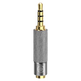 Geekria Apollo 3.5mm Balanced Male to 2.5mm Balanced Female Audio Jack Adapter, 3.5mm (1/8inch) to 2.5mm, Male to Female Plug Adapter, Gold Plated Convert Connector Adapter