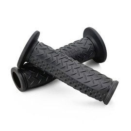 Daytona Grippy Grip for Motorcycles, Handle Diameter Φ0.9 inches (22.2 mm), 122mm, End Penetration, GG-D-ADV Black 25146