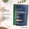 Horbaach Vitamin E Capsules High Dose 400 IU Bioactive Per