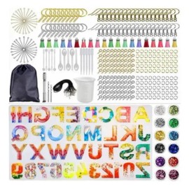 373 Piezas De Bricolaje De Cristal Epóxica Molde Manual