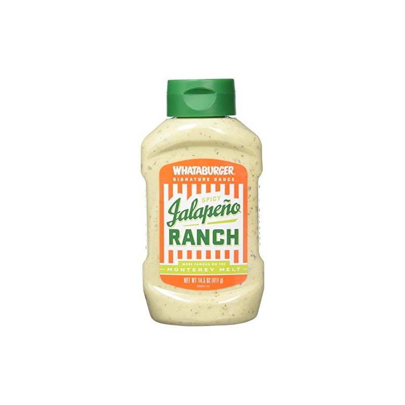 Whataburger Signature Condiments & Sauces (Spicy Jalapeno Ranch)