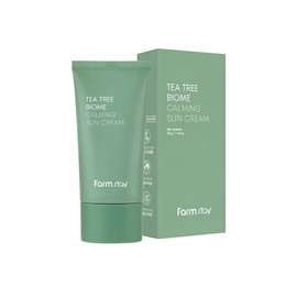 Farmstay Tea Tree Biome Calming Sunscreen 50g / 팜스테이 티트리 바이옴 카밍 선크림 50g