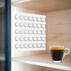 LYMOI 10 Pcs Coffee Pod Holder, Self-Adhesive Mounted Coffee Pod
