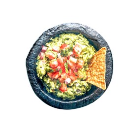 Pop's Parts Plus Guacamole Blanket | Funny Foodie Blanket | 60 Inch Round Novelty Molcajete Guacamole Blanket