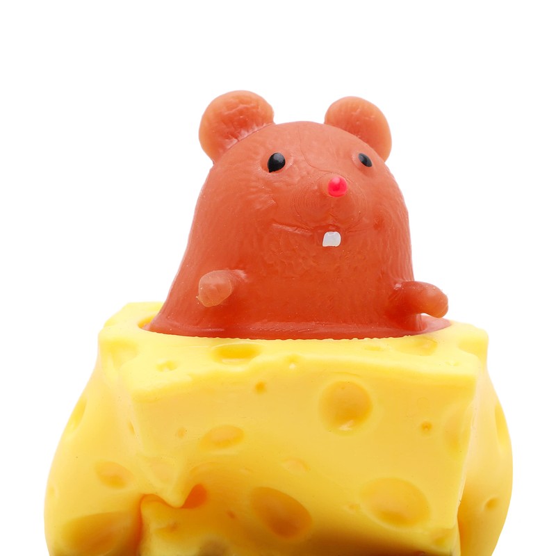 Toyland® Mouse 'n' Cheese - Novelty Squeeze Toys - Assorted