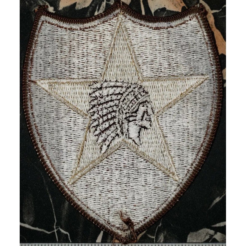 US Army 2nd Infantry The Big Indian Patch Desert Vintage