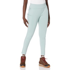 Carhartt Women's Force Fitted Lightweight Utility Legging, Blue Surf, Large