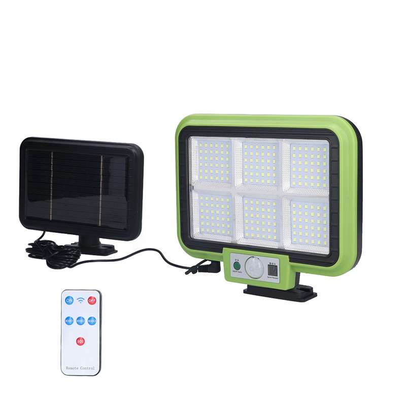 Solar Light Rotatable Panels Rechargeable Battery Motion Sensor Function Waterproof