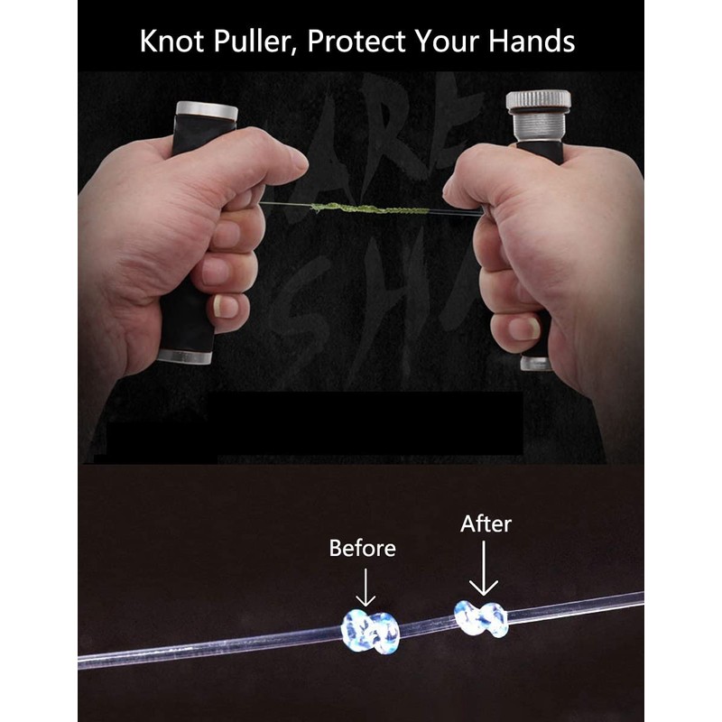 GaiRen Fishing FG GT Knot Puller Tool Assist, Fishing Knot