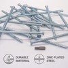 SKIR'CO (Pack of 10) Concrete Screws Galvanised 7.5 x 182mm