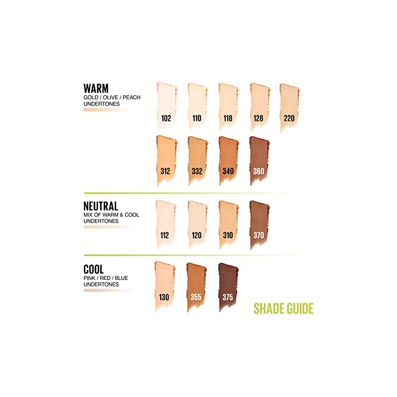 Maybelline Supertay Active Wear base de maquillaje en polvo 112