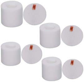 HIFROM Replacement Foam Felt Filter Replacement for Shark Rotator Powered Lift-Away NV650 NV650W NV651 NV652 NV750W NV751 NV752 NV831 NV835 AX950 AX951 AX952 Part# XFF650 & XHF650 (4 Set)