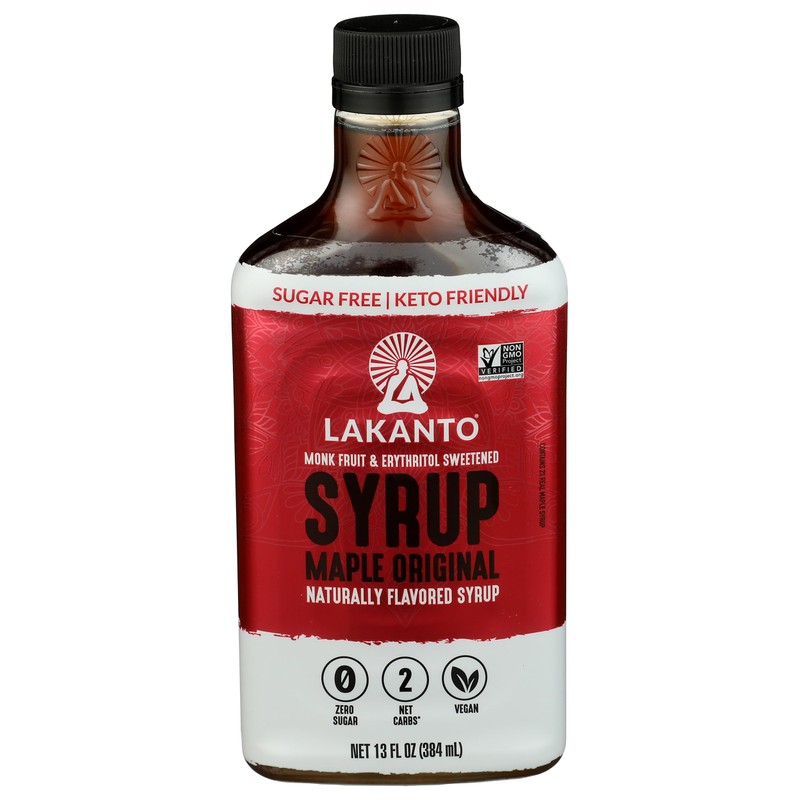 Lakanto Sugar Free Maple Syrup With Monk Fruit & Erythritol