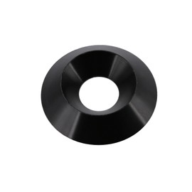 Countersunk Washer M8 8.5 x 25 x 5.1 mm Aluminium Black Anodised
