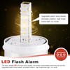 Saladulce 120dB Industrial Siren Alarm, IP55 Outdoor Sound and Light