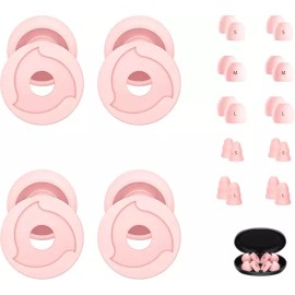 수면 소음 감소를 위한 2쌍 이어플러그 민감도를 노이즈 캔슬링을 30-35dB NRR 비행기 공부 여행 재사용 [Purple] 2 Pairs of Earplugs for Sleep Noise Reduction with 30-35dB NRR Noise Cancelling Sensitivity, Reusable for Airplane Study Travel [Purple]
