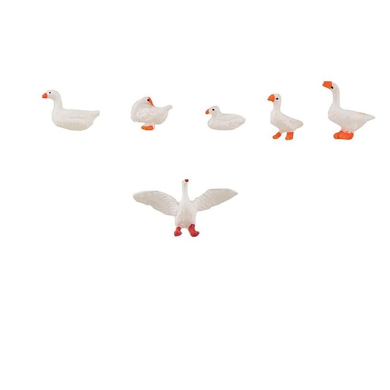 Faller FA151909 Chickens, Ducks and Geese, Multi-Colour
