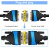 ENUODA 2 Pack Gender Changers 9 Pin Male to Male