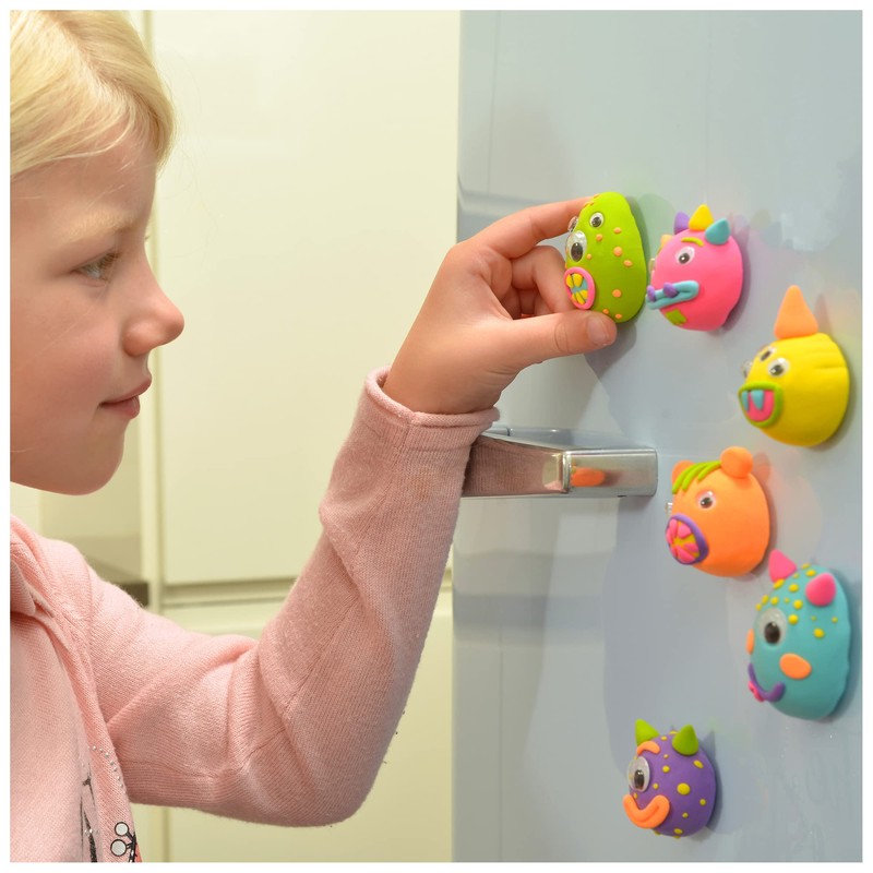 Galt Toys, Monster Magnets, Craft Kit for Kids, Ages 6