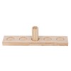 Hook and Ring Game Beautiful Wooden Interactive Desktop Toss Game