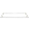 31inch Bathtub Caddy Tray,Gold Handle Clear Bathtub Caddy Tray,Acrylic Bathroom