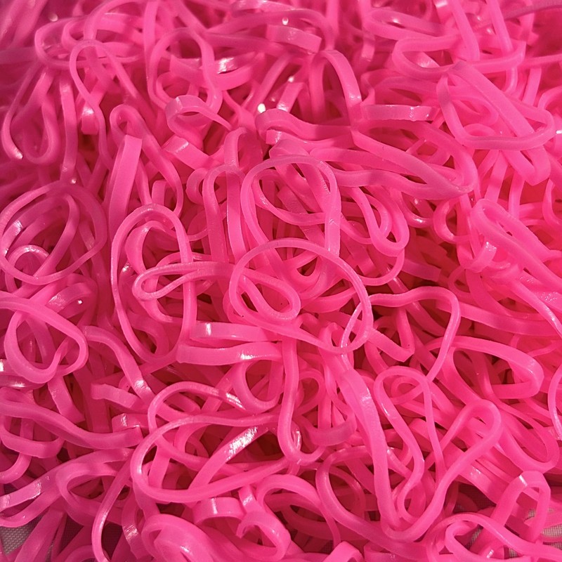 500 Pack No-Damage Hair Bands, Stylish Rubber Bands, Hair Accessories