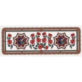 Captive Decals Christmas Angel Wrap Wraparound 2 pcs 8-1/2" X 3" Waterslide Ceramic Decals