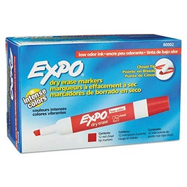 XPO 80002 - Low Odor Dry Erase Marker 12 PK