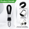 Innovess 6 Pcs Black Towel Clips, Metal Tea Towel Hooks,