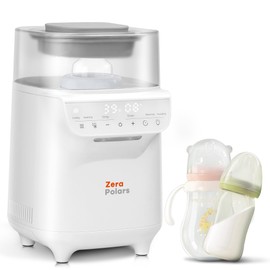 Zerapolars Baby Bottle Warmer,8-In-1 Bottle Warmer For Breastmilk,Low Temperature Preservation,Thawing,Heating,Keeping Warm,Timing Functions,Bottle Warmers For All Bottles,Newborn Essentials Must Have