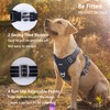 Funfox No Pull Dog Harness for Large Dogs, Adjustable Dog